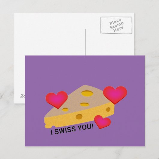 Zwitsers Briefkaart (Voorkant / Achterkant)