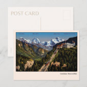  Zwitsers Briefkaart Interlaken-Heimwehfluh (Voorkant / Achterkant)
