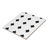 Zwitsers Crosses modern Scandinavisch design Tegeltje (Zijkant)