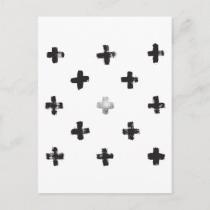 Zwitsers dwarspatroon briefkaart