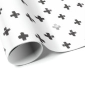 Zwitsers dwarspatroon cadeaupapier (Rol Hoek)