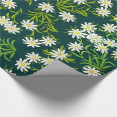 Zwitsers Edelweiss-pakpapier (Alpine Edelweiss) Cadeaupapier (Hoek)