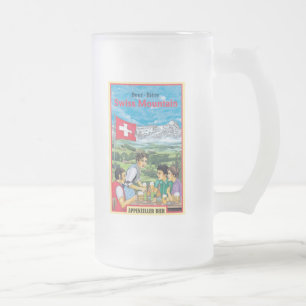 Zwitsers gebergte matglas bierpul
