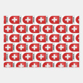 Zwitsers geïnspireerd omlooppapier — vellen van 3 (Voorkant)