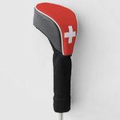 Zwitsers Golfheadcover (Schuin)