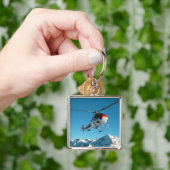 ZWITSERS HELICOPTER SLEUTELHANGER (Hand)