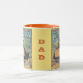  Zwitsers Hoesje voor toeristische gids Mok (Midden)