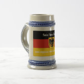 Zwitsers huis Drummer Bierpul (Voorkant links)