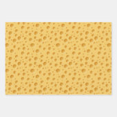 Zwitsers kaaspatroon inpakpapier vel (Voorkant 3)