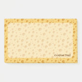 Zwitsers kaaspatroon post-it® notes (Voorkant)