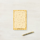 Zwitsers kaaspatroon post-it® notes (Op bureau)