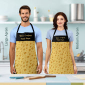 Zwitsers kaaspatroon schort