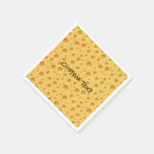 Zwitsers kaaspatroon servet (Hoek)