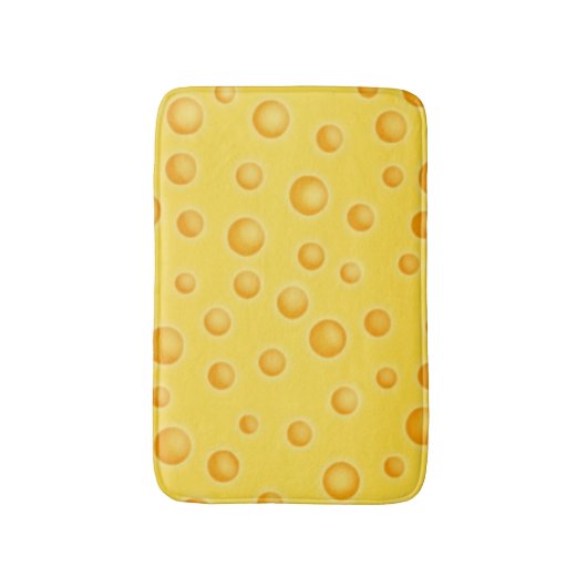 Zwitsers kaasschaafschildpadpatroon badmat (Voorkant Verticaal)