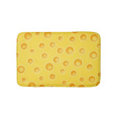 Zwitsers kaasschaafschildpadpatroon badmat (Voorkant)