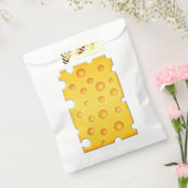 Zwitsers kaasschaafschildpadpatroon bedankzakje (Gezegeld)