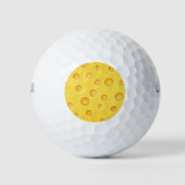 Zwitsers kaasschaafschildpadpatroon golfballen (Voorkant)