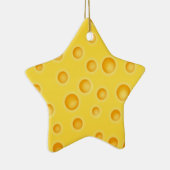 Zwitsers kaasschaafschildpadpatroon keramisch ornament (Rechts)