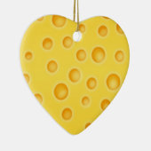 Zwitsers kaasschaafschildpadpatroon keramisch ornament (Rechts)