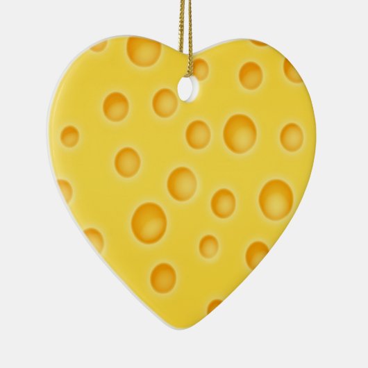 Zwitsers kaasschaafschildpadpatroon keramisch ornament (Rechts)