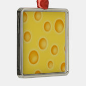 Zwitsers kaasschaafschildpadpatroon metalen ornament (Rechts)