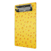 Zwitsers kaasschaafschildpadpatroon mini klembord (Angled2)