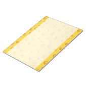 Zwitsers kaasschaafschildpadpatroon notitieblok (Schuin)
