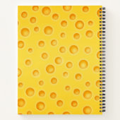 Zwitsers kaasschaafschildpadpatroon notitieboek (Achterkant)