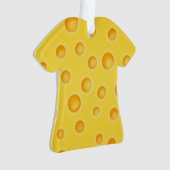 Zwitsers kaasschaafschildpadpatroon ornament (voorkant)