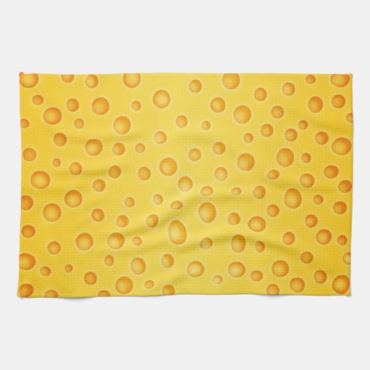 Zwitsers kaasschaafschildpadpatroon theedoek (Horizontaal)