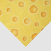 Zwitsers kaasschaafschildpadpatroon tissuepapier (Detail)