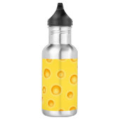 Zwitsers kaasschaafschildpadpatroon waterfles  (Rechts)