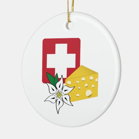 Zwitsers Keramisch Ornament (Links)