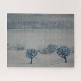 Zwitsers land Opus 2 Winter Legpuzzel
