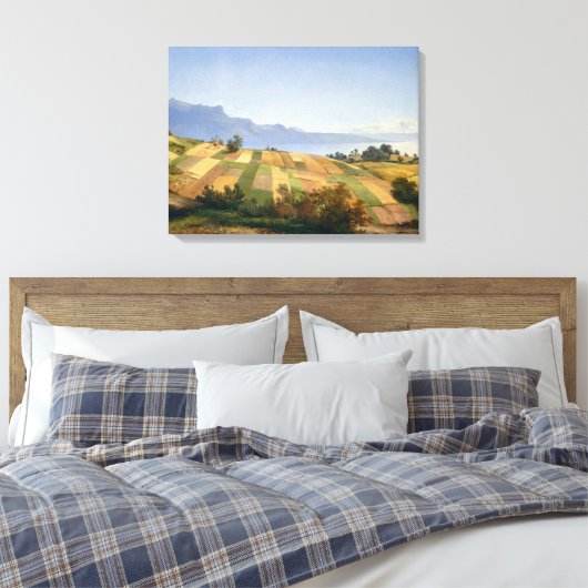 Zwitsers Landschap Canvas Afdruk (Insitu (Slaapkamer))