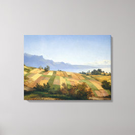 Zwitsers Landschap Canvas Afdruk