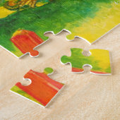 Zwitsers landschap legpuzzel (Zijkant)