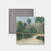 Zwitsers landschap magneet (Voorkant / Achterkant)