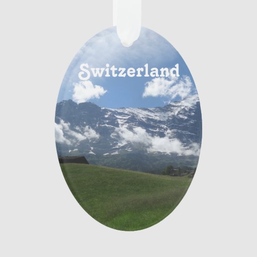 Zwitsers landschap ornament (voorkant)
