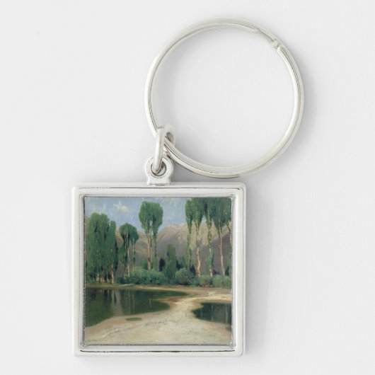 Zwitsers landschap sleutelhanger (Voorkant)
