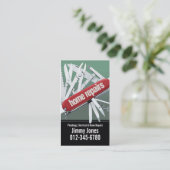 Zwitsers legermes Home Reparaties grijs Visitekaar Visitekaartje (Staand voorkant)