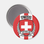Zwitsers Magneet (Voorkant / Achterkant)