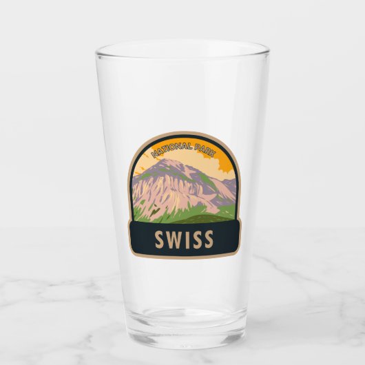 Zwitsers nationaal park Zwitserland  Glas (Voorkant)