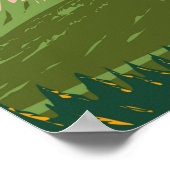 Zwitsers nationaal park Zwitserland  Poster (Hoek)