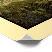  Zwitsers Panorama van Rigi Kaltbad Poster (Hoek)