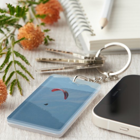 Zwitsers Paragliding Sleutelhanger (Voorkant Rechts)