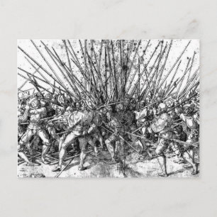 Zwitsers Pikemen Briefkaart