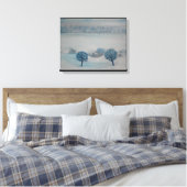 Zwitsers platteland Opus 1 Winter Canvas Afdruk (Insitu (Slaapkamer))