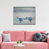 Zwitsers platteland Opus 1 Winter Canvas Afdruk (Insitu (Woonkamer))