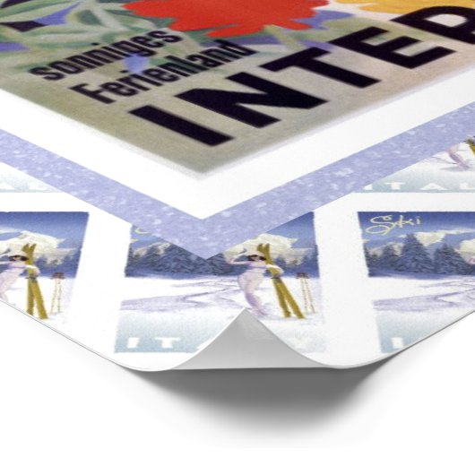  Zwitsers Poster Interlaken (Hoek)